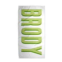 Load image into Gallery viewer, Shadow Block Personalized Beach Towel