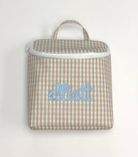 Load image into Gallery viewer, Gingham Take Away Insulated Lunchbox