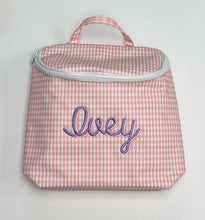 Load image into Gallery viewer, Gingham Take Away Insulated Lunchbox