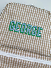 Load image into Gallery viewer, Gingham Backpack