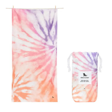 Quick Dry Beach Towel-Ember Afterglow