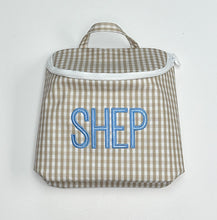 Load image into Gallery viewer, Gingham Take Away Insulated Lunchbox
