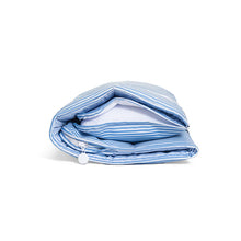 Load image into Gallery viewer, Chambray Stripe  Nap Mat
