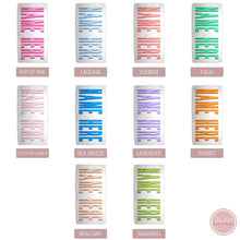 Load image into Gallery viewer, Shadow Block Personalized Beach Towel