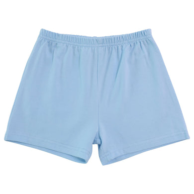 Light Blue Knit Shorts