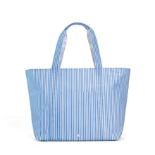 Load image into Gallery viewer, Chambray Stripe Jumbo X-Large Tote