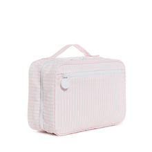 Load image into Gallery viewer, Pimlico Stripe Pink Bundle Up Hanging Toiletry Bag