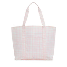 Load image into Gallery viewer, Pimlico Plaid Pink Jumbo X-Large Tote