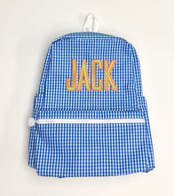 Load image into Gallery viewer, Gingham Backpack