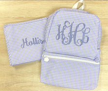 Load image into Gallery viewer, Gingham Backpack