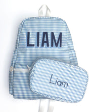 Load image into Gallery viewer, Gingham Backpack