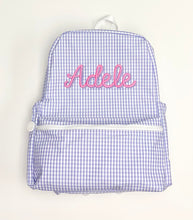 Load image into Gallery viewer, Gingham Backpack