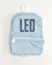 Load image into Gallery viewer, Gingham Mini Backpack