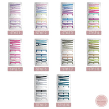Load image into Gallery viewer, Multi-Colored Name Outline Personalized Beach Towel