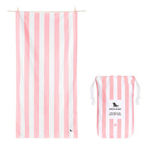 Load image into Gallery viewer, Kids Quick Dry Beach Towel- Malibu Pink