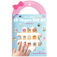 Load image into Gallery viewer, Lil&#39; Fingers Nail Art- Sweet Shop