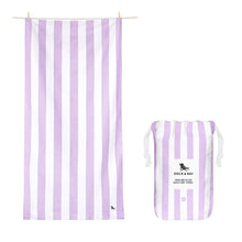 Load image into Gallery viewer, Quick Dry Beach Towel- Lombok Lilac