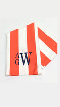Load image into Gallery viewer, Quick Dry Beach Towel- Waikiki Orange
