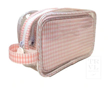 Load image into Gallery viewer, Gingham Duo Clear Bag Set