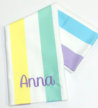 Load image into Gallery viewer, Quick Dry Beach Towel-Unicorn Waves