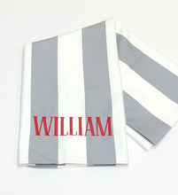 Load image into Gallery viewer, Quick Dry Beach Towel- Goa Grey