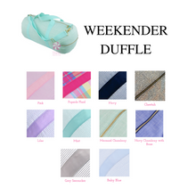 Load image into Gallery viewer, Weekender Duffle