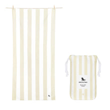 Load image into Gallery viewer, Quick Dry Beach Towel- Bora Bora Beige
