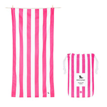Load image into Gallery viewer, Quick Dry Beach Towel- Phi Phi Pink