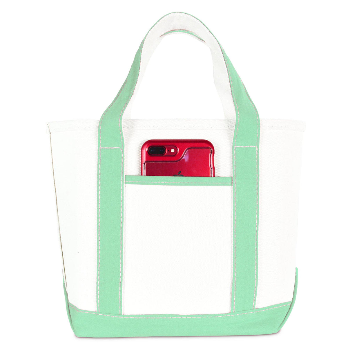 Mini Canvas Tote Bag – Queen of Threads Monogramming