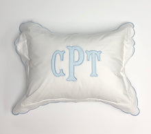 Load image into Gallery viewer, Baby Double Thick Scallop Petite Pillow