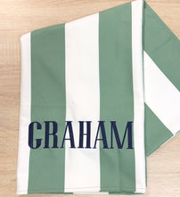 Load image into Gallery viewer, Quick Dry Beach Towel- Cayman Olive