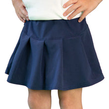 Load image into Gallery viewer, Girls Navy Tennis Skort