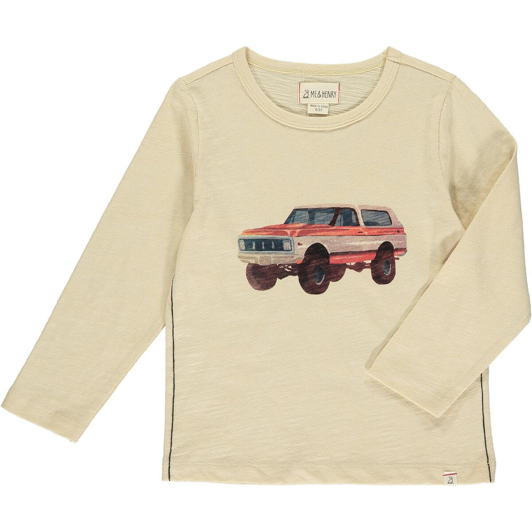 Boys Bronco Printed Tee