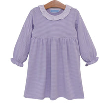 Load image into Gallery viewer, Lavender Stripe Georgia Dress