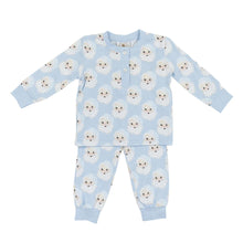 Load image into Gallery viewer, Boys Blue Santa Lounge Set