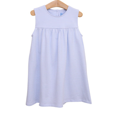 Girls Light Blue Stripe Jillian Jumper