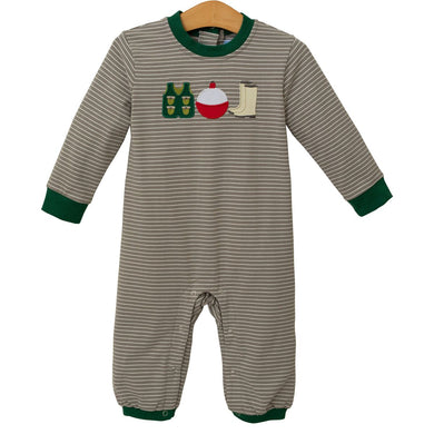 Boys Fishing Trio Romper