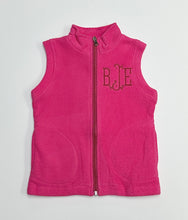 Load image into Gallery viewer, Bubblegum Fleece Vest