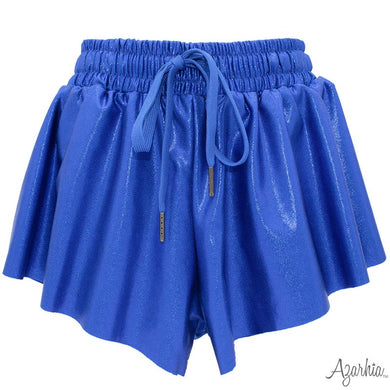Royal Blue Shimmer Butterfly Short