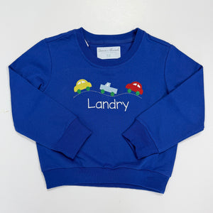 Royal Blue Crewneck Sweatshirt