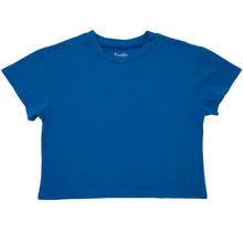 Load image into Gallery viewer, Girls Royal Blue Boxy T