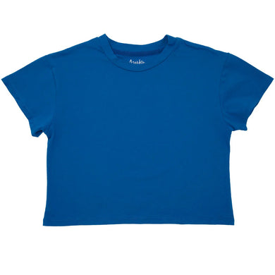Girls Royal Blue Boxy T