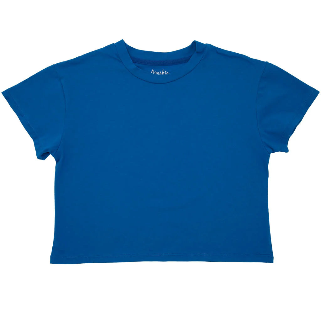 Girls Royal Blue Boxy T
