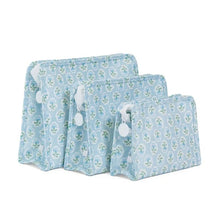 Load image into Gallery viewer, Large Petite Fleur Blue Roadie