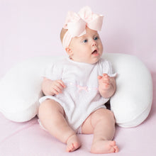 Load image into Gallery viewer, Paty Knit Bubble with Pink Eyelet Trim
