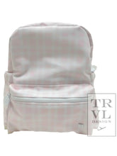 Load image into Gallery viewer, Pimlico Plaid Pink Mini Backpack