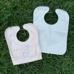 Pink Pimlico Stripe Best Bib