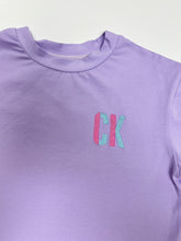 Load image into Gallery viewer, Girls Lavender Boxy Tee