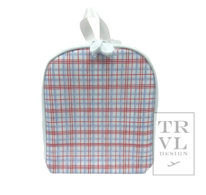 Classic Plaid Red Bring It Lunchbox