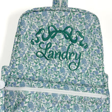 Load image into Gallery viewer, Hamptons Floral Backpack